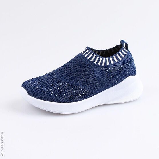 441004-11 Кроссовки для девочки светло-синий