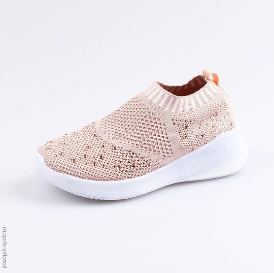 441004-12 Кроссовки для девочки розовый