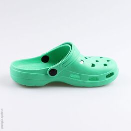 525036-08 Сабо пляжные для мальчики зеленый фото №2