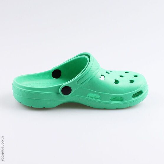 525036-08 Сабо пляжные для мальчики зеленый фото №2