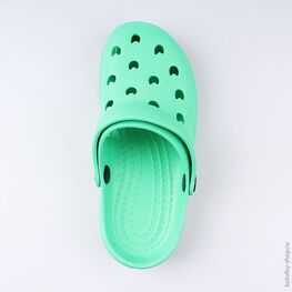 525036-08 Сабо пляжные для мальчики зеленый фото №4