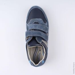 532134-23 Полуботинки для мальчики светло-синий фото №4