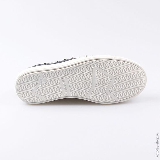 532196-21 Полуботинки для девочки светло-синий фото №3