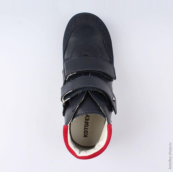 552140-22 Ботинки для мальчики светло-синий фото №4