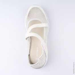 644248-11 Кроссовки для девочки серый фото №4