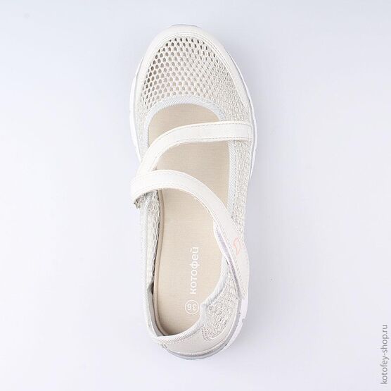 644248-11 Кроссовки для девочки серый фото №4