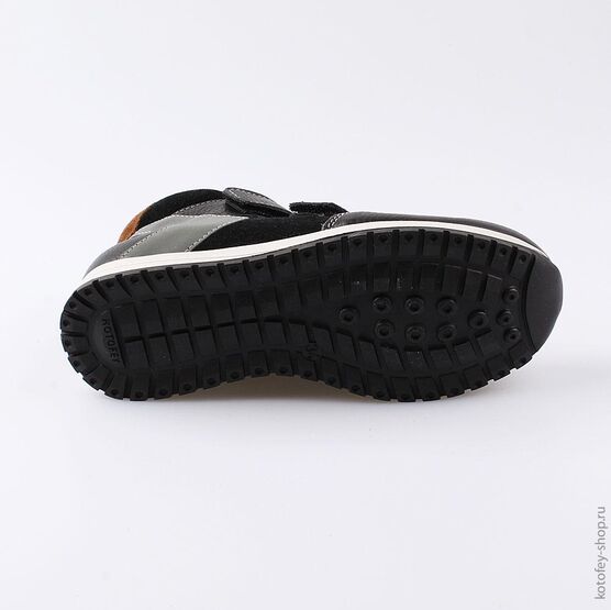 652130-22 Ботинки для мальчики черный фото №3