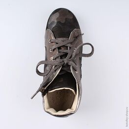 652136-21 Ботинки для девочки бронзовый фото №4