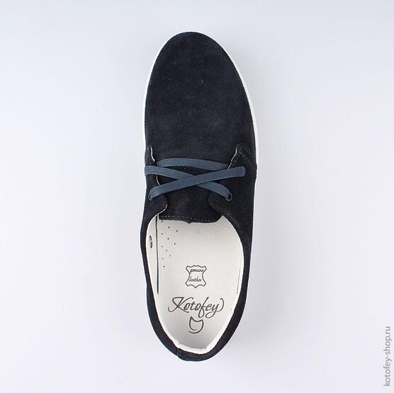 732166-22 Полуботинки для девочки светло-синий фото №4