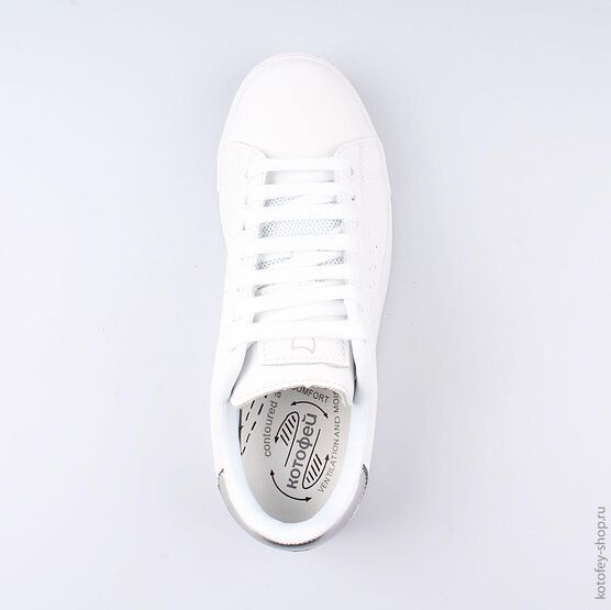 732213-71 Полуботинки для девочки белый фото №4