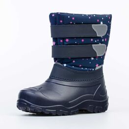 264013-43 Сноубутсы на липучках синий для девочки синий