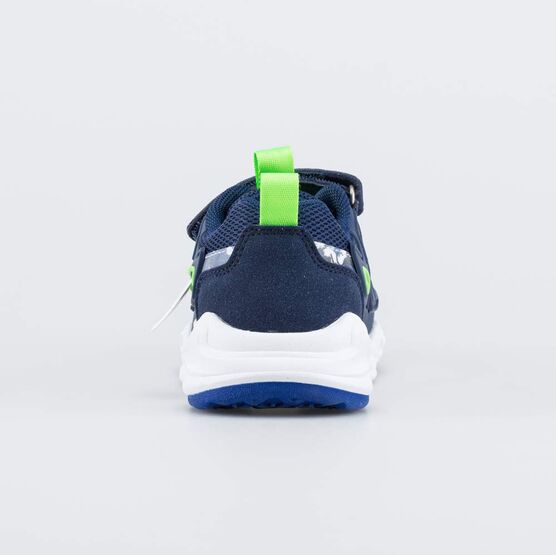 444035-11 Летние кроссовки с сеточкой для мальчики синий фото №5