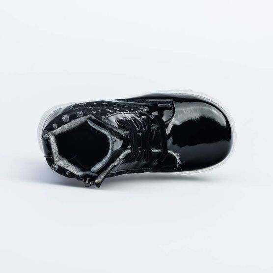 152239-33 Ботинки для девочки черный фото №5