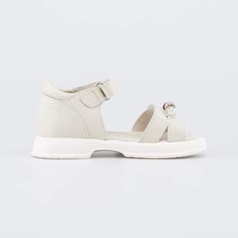 422092-21 Летние сандалии для девочки для девочки бежевый фото №2