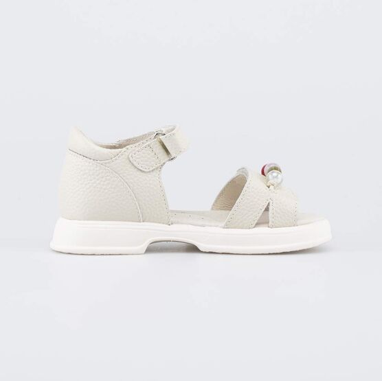 422092-21 Летние сандалии для девочки для девочки бежевый фото №2