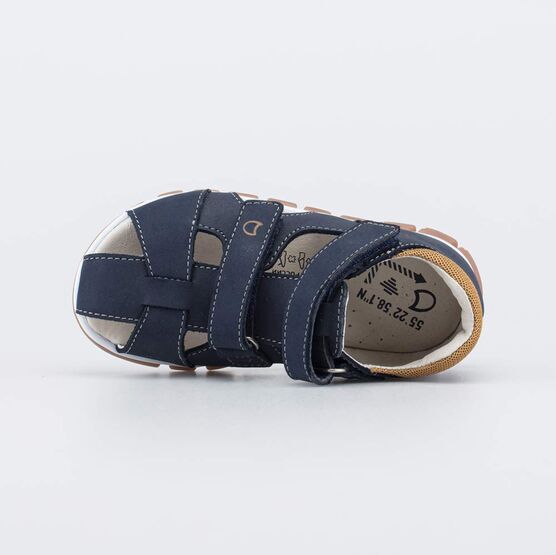 522192-24 Детские сандалии для мальчика для мальчики темно-синий фото №4