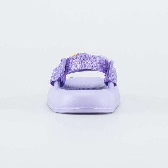 524112-02 Пляжные сандалии для девочки Пончик для девочки сиреневый фото №5