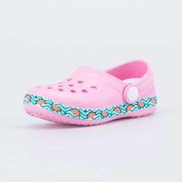 525116-01 Пляжные клоги из ЭВА Арбузы для девочки розовый