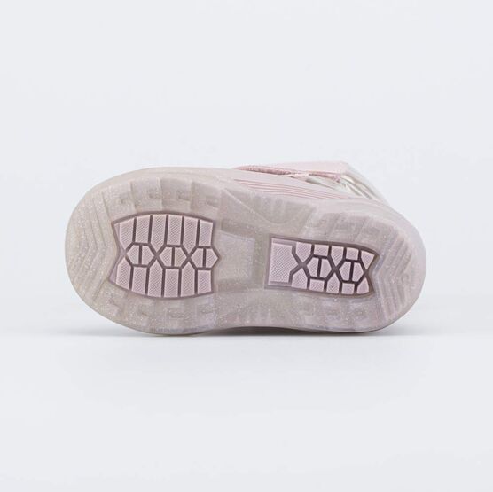 161002-44 Зимние сапожки-дутики для девочки для девочки золотистый фото №3