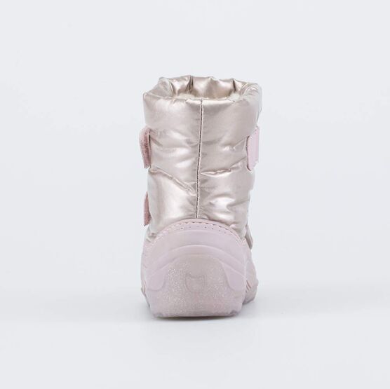 161002-44 Зимние сапожки-дутики для девочки для девочки золотистый фото №5