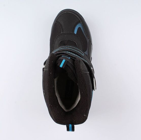 654943-45 Мембранные ботинки для мальчики чер-син фото №4