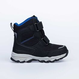 654996-42 Мембранные ботинки для мальчики чер-син фото №2