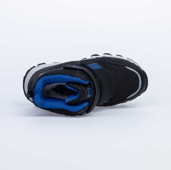 654996-42 Мембранные ботинки для мальчики чер-син фото №4