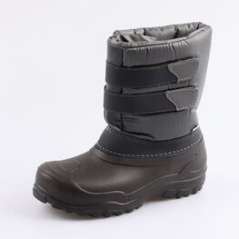 664056-43 Сноубутсы для мальчики серый