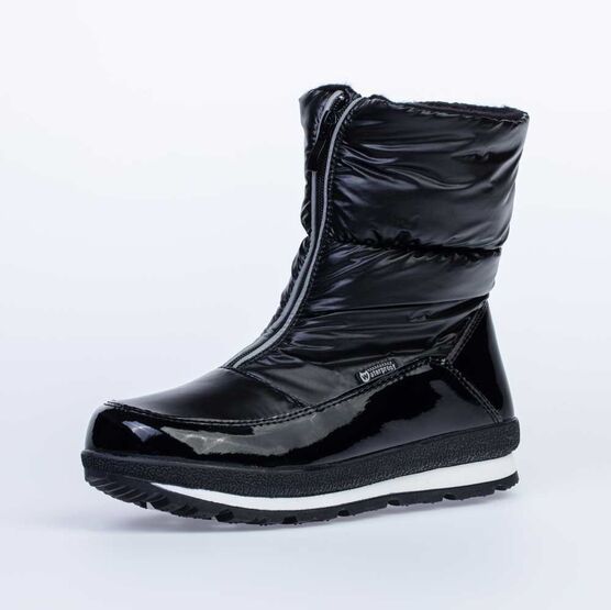 664916-45 Мембранные сапожки для девочки черный