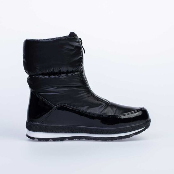 664916-45 Мембранные сапожки для девочки черный фото №2