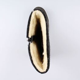 667027-42 Валенки для девочки серый фото №4