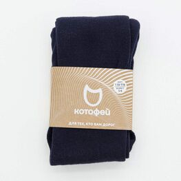 07032813-40 Колготки Котофей детские с махровым следом Синий для универсальные синий