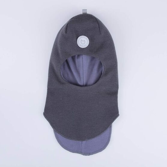 07711434-40 Зимняя шапка-шлем Темно-серый для мальчики темно-серый фото №3