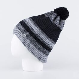 07711419-44 Шапка для мальчика с утеплителем Серо-черный для мальчики серый-черный фото №2