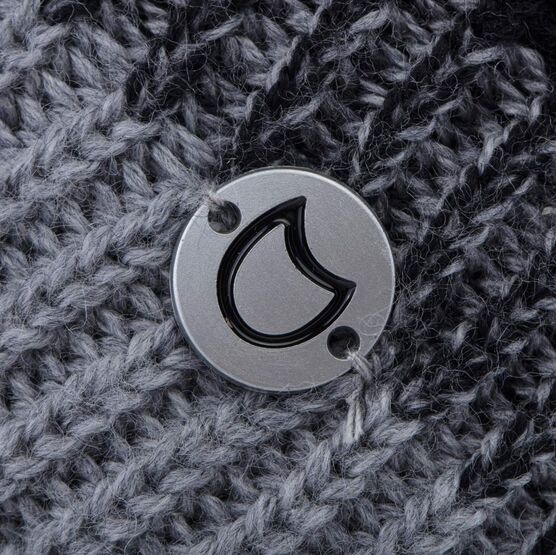 07711419-44 Шапка для мальчика с утеплителем Серо-черный для мальчики серый-черный фото №3