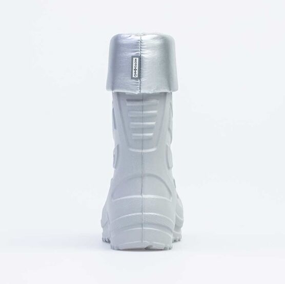 365143-15 Резиновые сапоги для девочки сер-срб фото №5