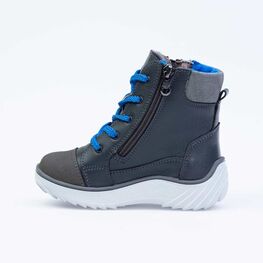 352258-53 Сапожки для мальчики сер-син фото №2