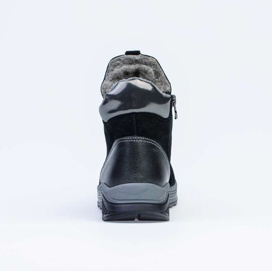 752166-42 Сапожки для девочки черный фото №5