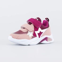 344383-72 Кроссовки для девочки роз-бор