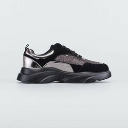 734032-71 Полуботинки для девочки бро-чер фото №2