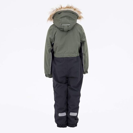 07769042-45 Зимний комбинезон детский оливковый для мальчики оливковый фото №3