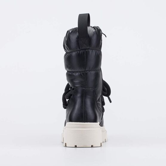 764059-41 Сапоги-дутики с высокой шнуровкой для девочки черный фото №5