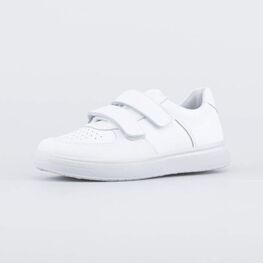 532308-22 Белые полуботинки на липучках для универсальные белый