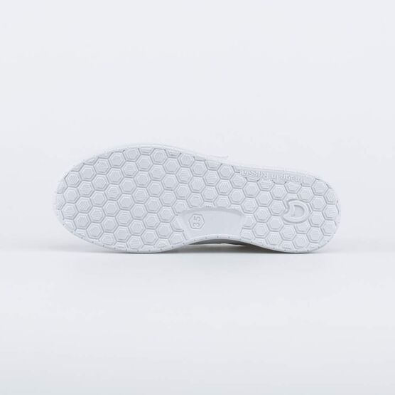 532308-22 Белые полуботинки на липучках для универсальные белый фото №3