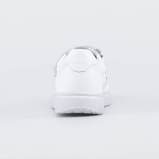 532308-22 Белые полуботинки на липучках для универсальные белый фото №5