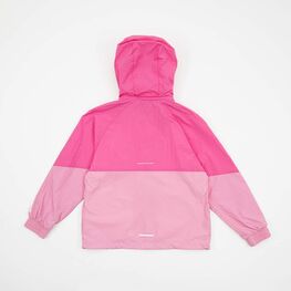 07872007-40 Детская ветровка с капюшоном для девочки розовый фото №2
