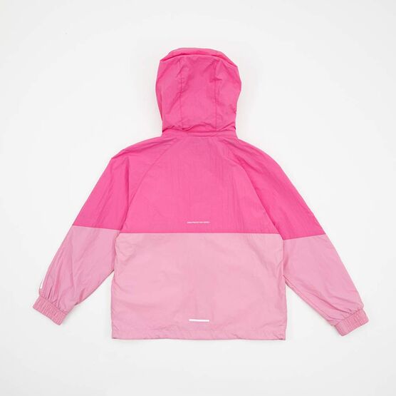 07872007-40 Детская ветровка с капюшоном для девочки розовый фото №2