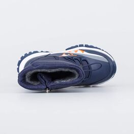 464088-42 Дутики с принтом Акула для мальчики синий фото №4