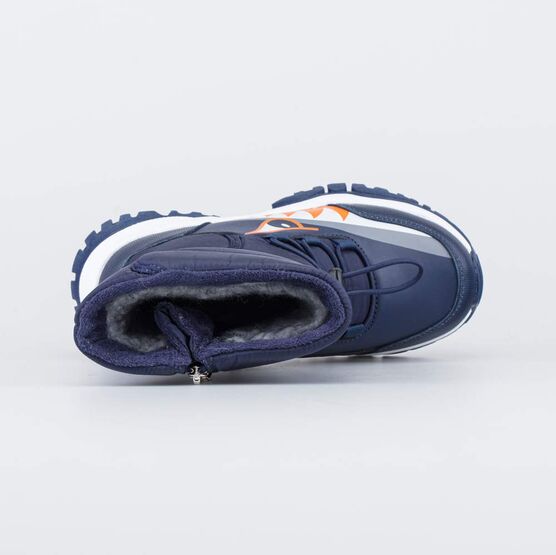 464088-42 Дутики с принтом Акула для мальчики синий фото №4