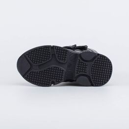 454066-41 Черные дутики на высокой подошве для девочки черный фото №3